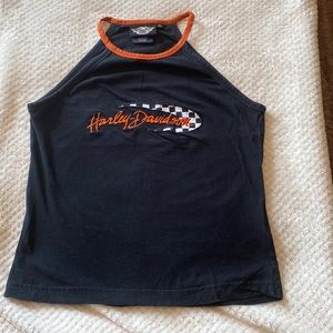 Harley Davidson racer back